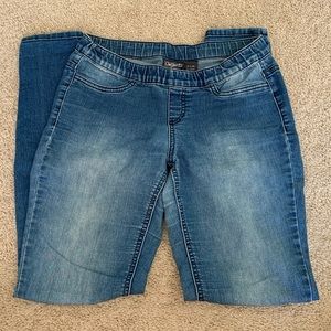 Blue jean jeggings